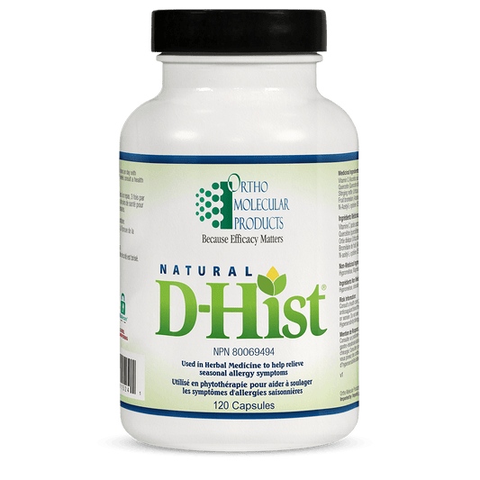 Ortho Molecular Products Natural D - Hist - Vitamin Tree