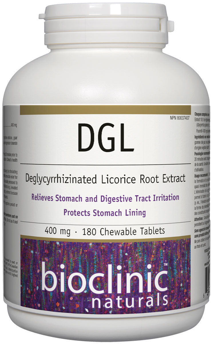 Bioclinic Naturals DGL - 400 mg