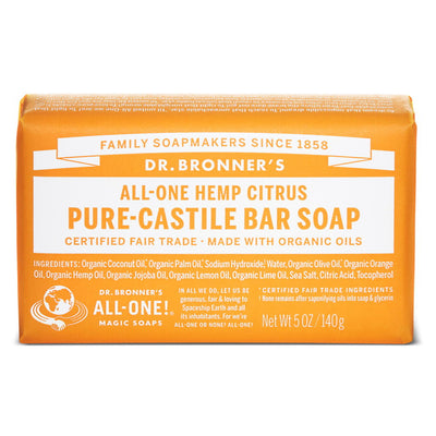 Dr. Bronner's Pure-Castile Bar Soap - Citrus