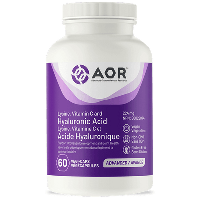 AOR Lysine Vitamin C & Hyaluronic Acid