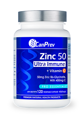 CanPrev Zinc 50 - Ultra Immune + Vitamin C