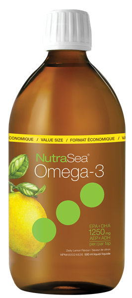 NutraSea Omega-3 Liquid - Value Size - Lemon