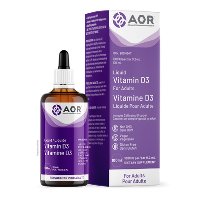 AOR Vitamin D3 - Liquid - Adult (Vegan)