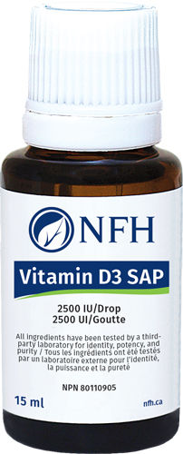 NFH Vitamin-D3 SAP 2500IU drops