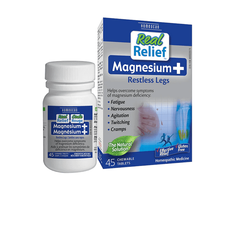 HOMEOCAN Magnesium + Restless Legs