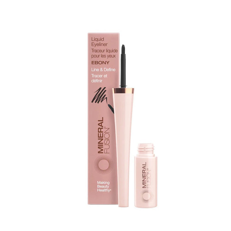 Mineral Fusion LIQUID MINERAL EYELINER -Ebony