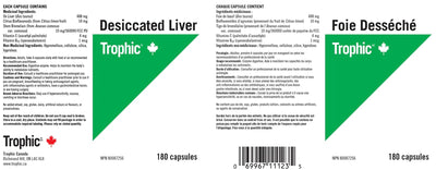 Trophic Desiccated Liver