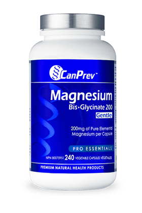 CanPrev Magnesium Bis - Glycinate 200 Gentle - 240 capsules - Vitamin Tree