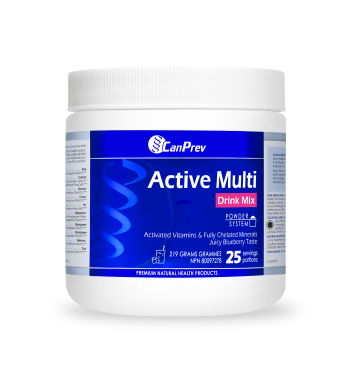 CanPrev Active Multi Drink Mix - Juicy Blueberry