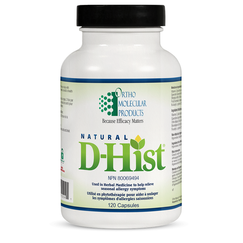Ortho Molecular Products Natural D-Hist