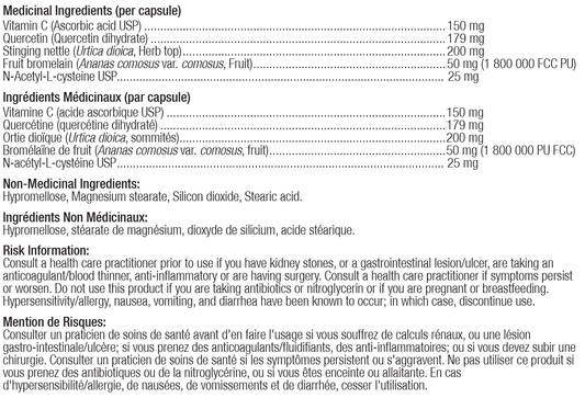 Ortho Molecular Products Natural D - Hist - Vitamin Tree