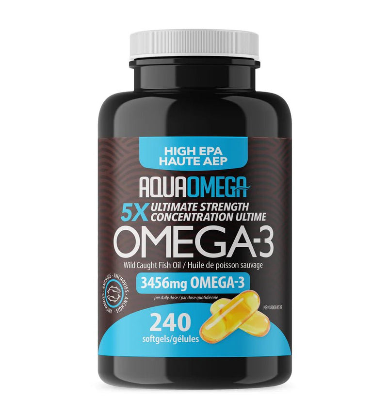 AquaOmega 5X Ultimate Strength EPA Softgels