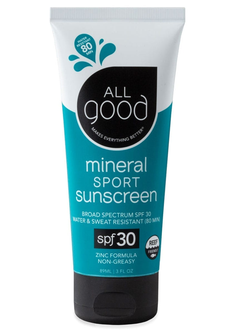 All Good SPF 30 Sport Mineral Sunscreen Lotion