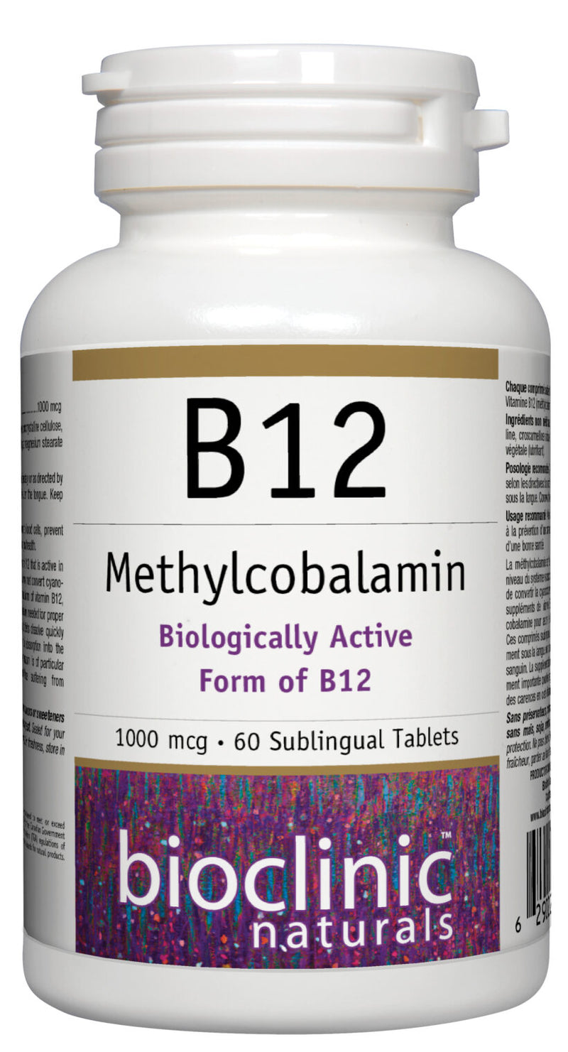 Bioclinic Naturals B12 Methylcobalamin - 1000 mcg