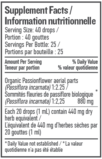 Botanica Passionflower Liquid Herb - Vitamin Tree