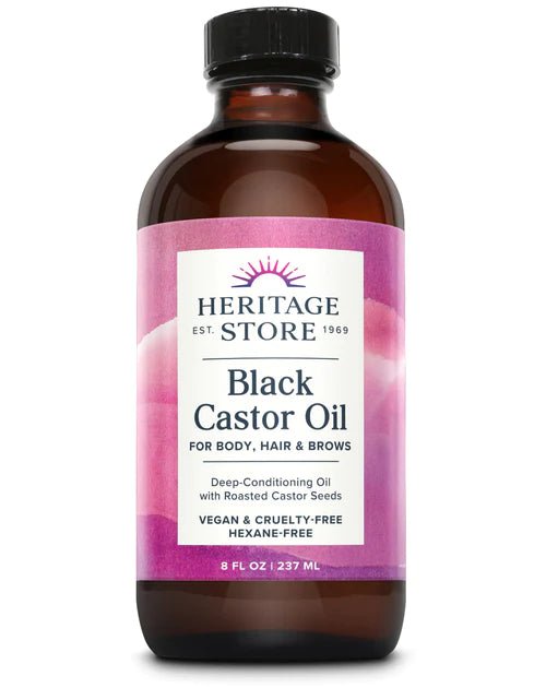 Heritage Store Black Castor Oil