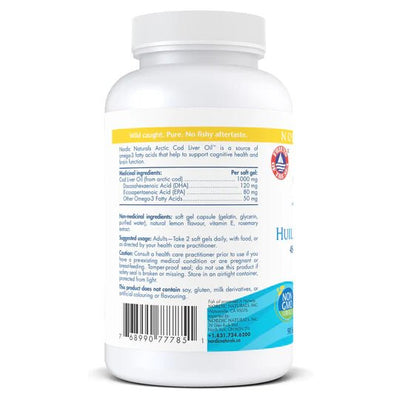 Nordic Naturals Arctic Cod Liver Oil - Vitamin Tree