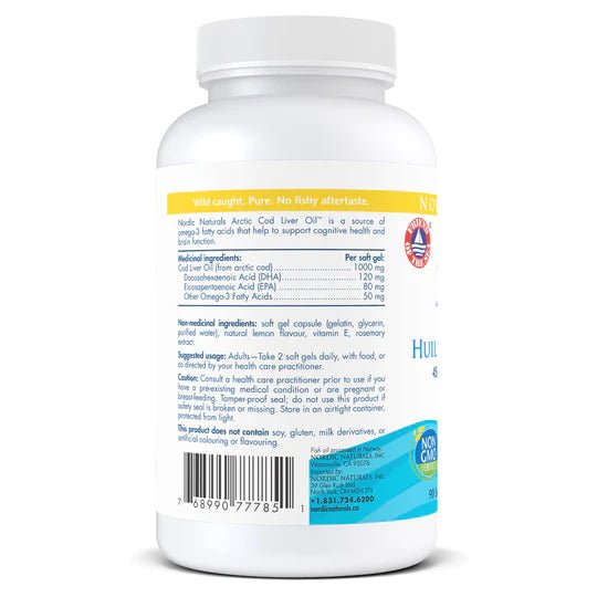 Nordic Naturals Arctic Cod Liver Oil - Vitamin Tree
