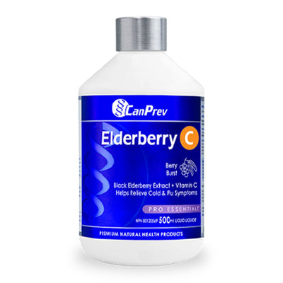 CanPrev Elderberry C Berry Burst Liquid - Vitamin Tree