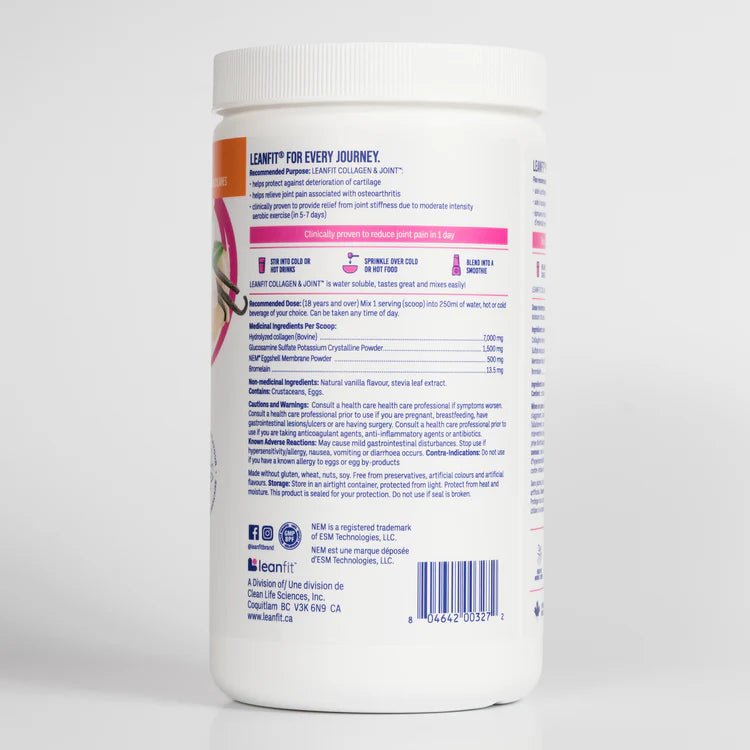 LEANFIT Collagen & Joint - Vanilla - Vitamin Tree
