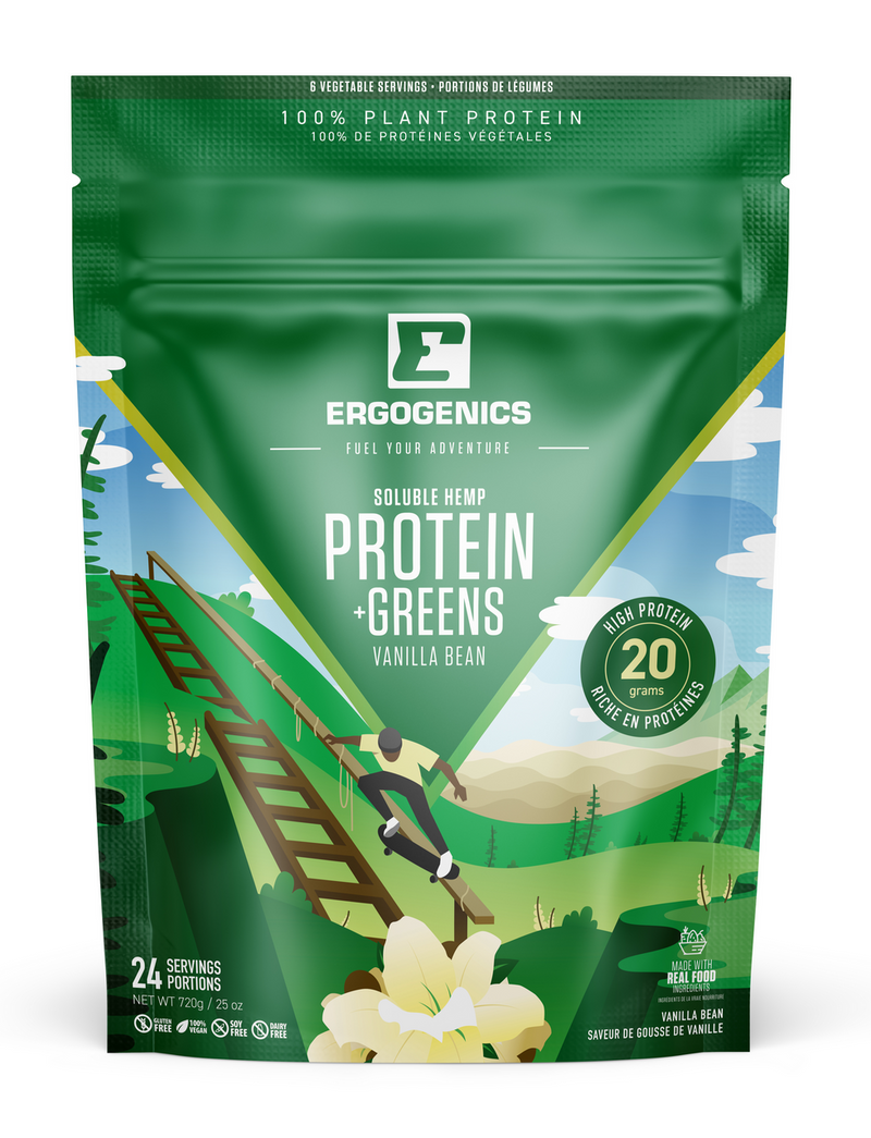 Ergogenics Nutrition Hemp Protein+Greens