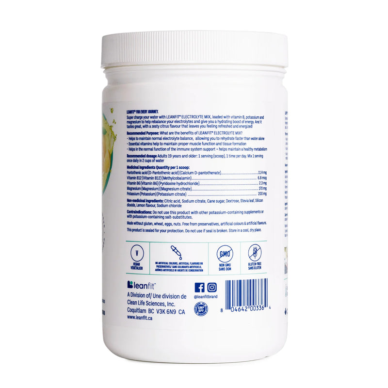 LEANFIT Electrolyte Mix - Lemon
