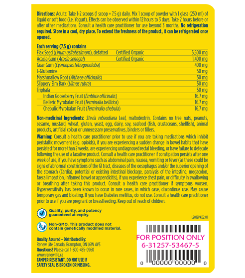 Renew Life FibreSMART Powder