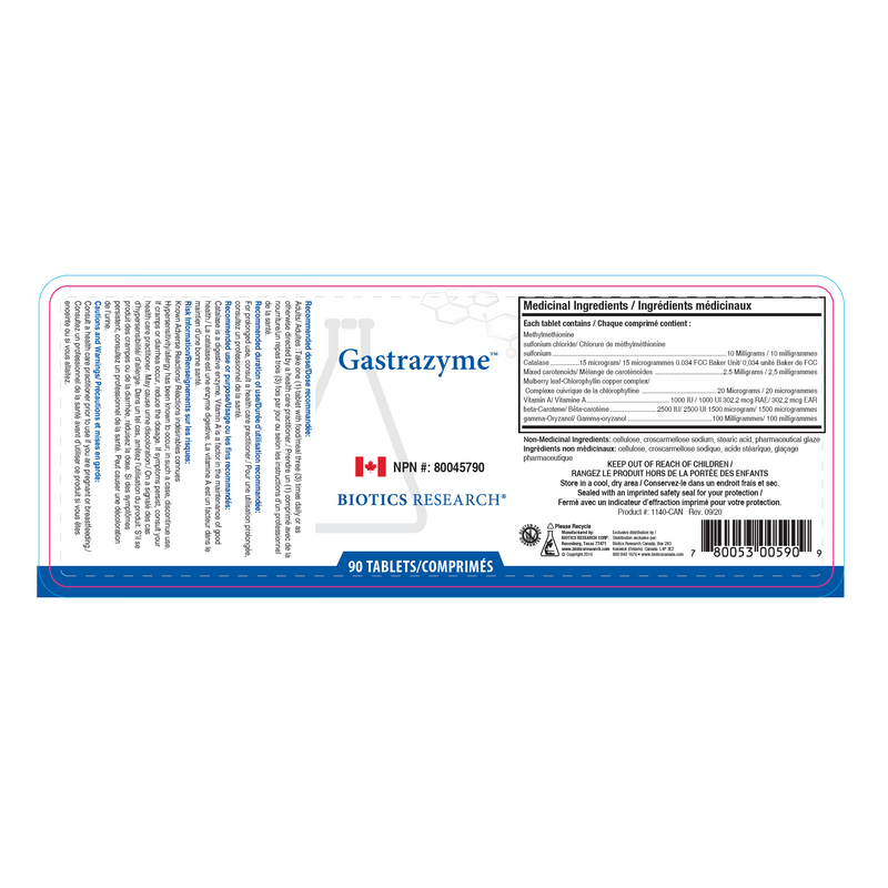 Biotics Research Gastrazyme - Vitamin Tree