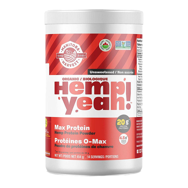 Manitoba Harvest Hemp Yeah! Max Protein Organic Unsweetened
