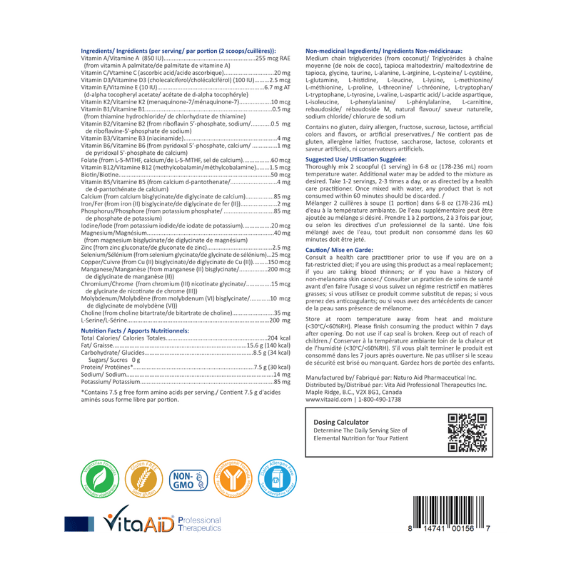 VitaAid KT - Elemental Nutrition - Vitamin Tree