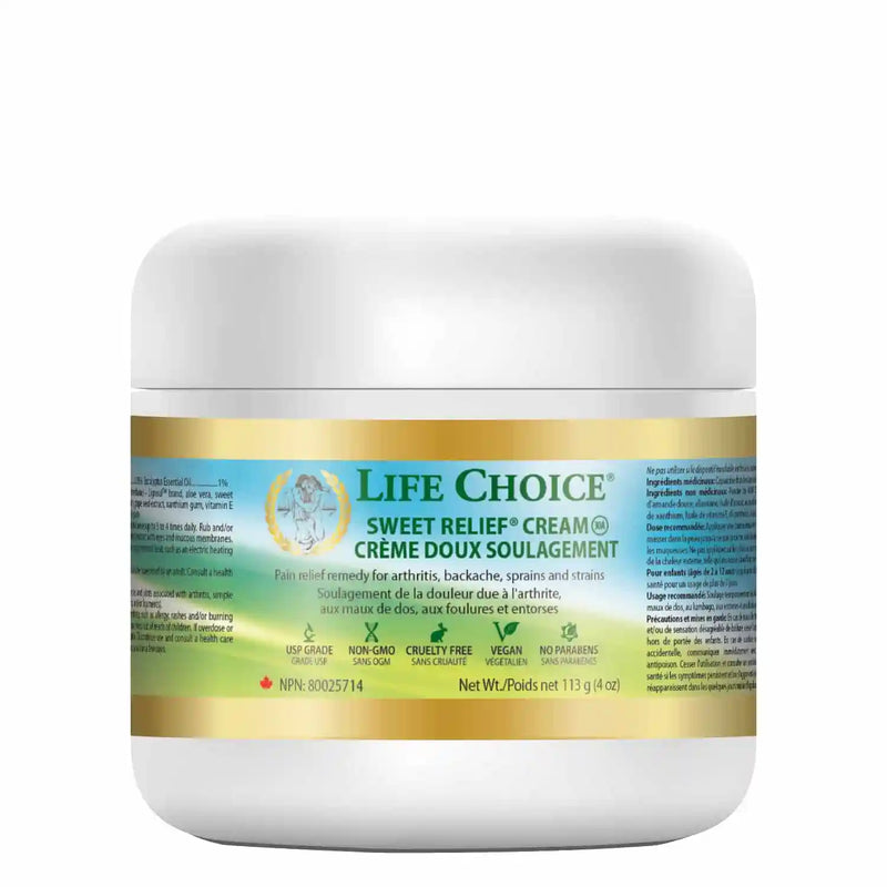 Life Choice Sweet Relief MSM Cream