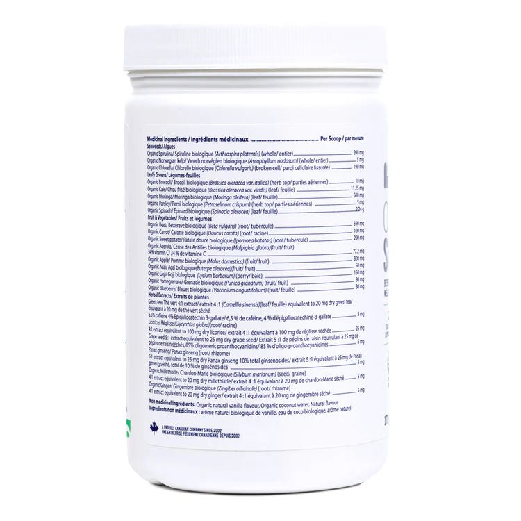 LEANFIT Organic Super Greens - Unsweetened