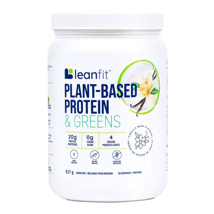 LEANFIT Plant-Based Protein & Greens - Vanilla