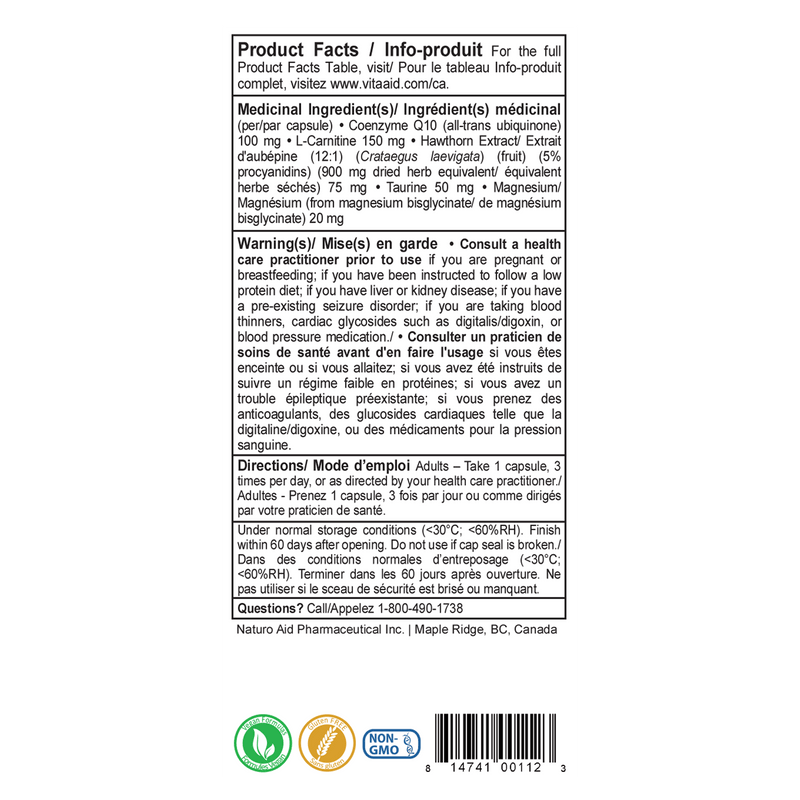 VitaAid HCQ10 - Cardio - Vitamin Tree