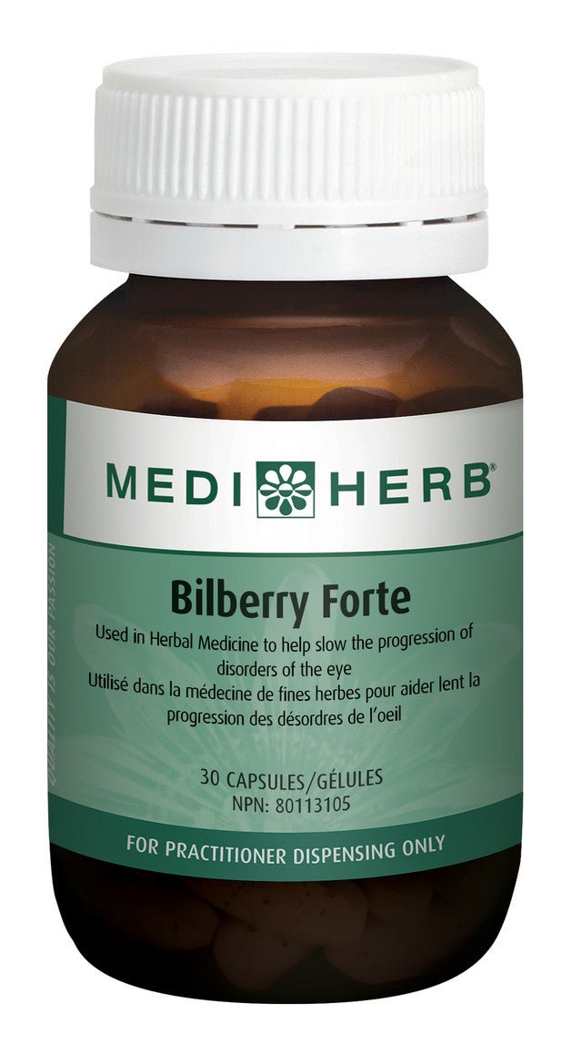 MediHerb Bilberry Forte - Vitamin Tree
