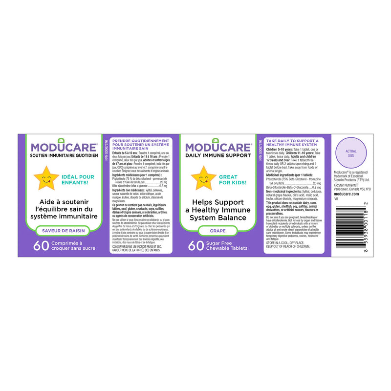 KidStar Nutrients Moducare Kids Chewable