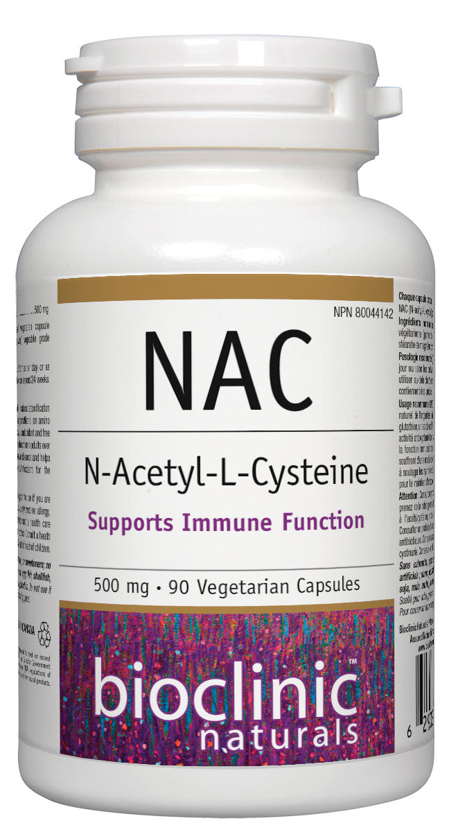 Bioclinic Naturals NAC 500 mg
