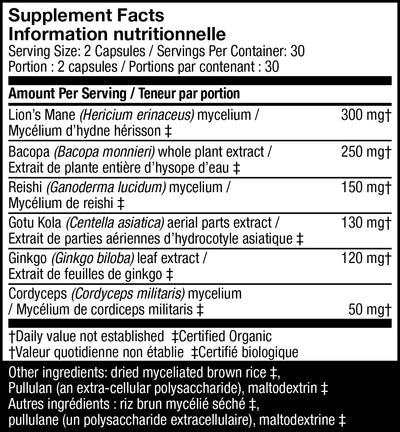 Host Defense MycoBotanicals Brain