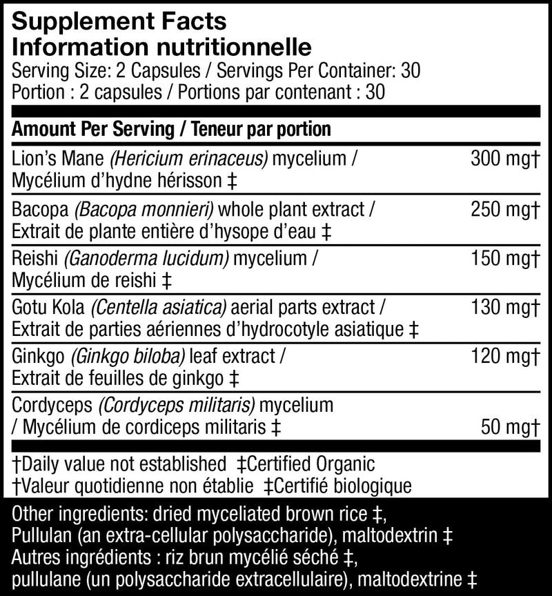 Host Defense MycoBotanicals Brain