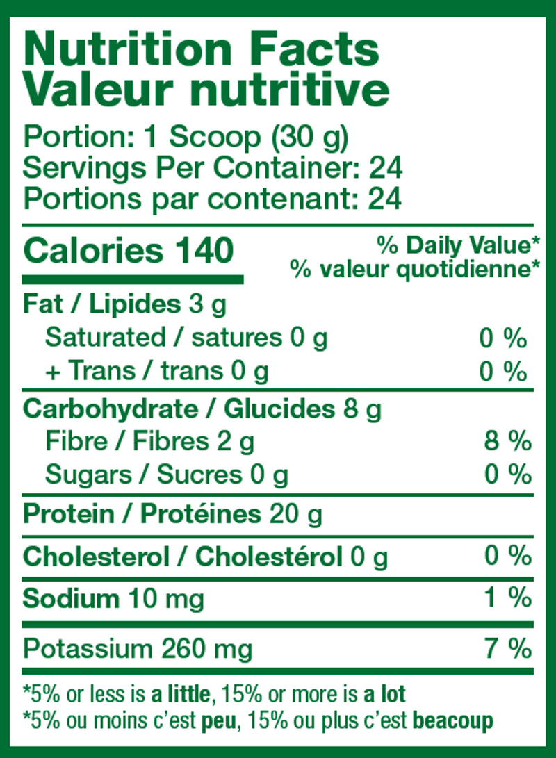 Ergogenics Nutrition Hemp Protein+Greens