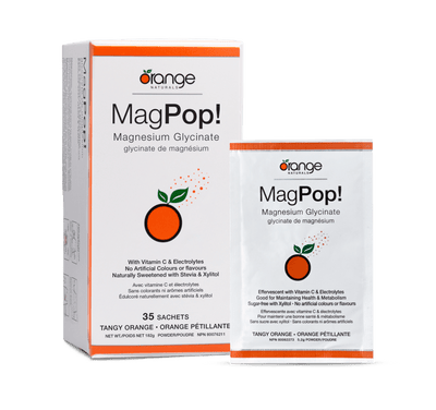 Orange Naturals MagPop! Effervescent Drink Box (35 sachets) - Vitamin Tree