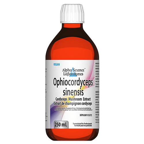 Alpha Science Laboratories Ophiocordyceps sinensis (Cordyceps Mushroom Extract) - 250 ml