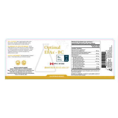 Biotics Research Optimal EFAs BC - Vitamin Tree