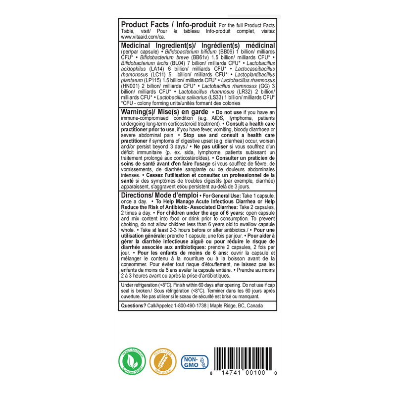 VitaAid Supreme - PB30 DF (without FOS) - Vitamin Tree