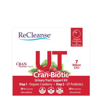 Prairie Naturals ReCleanse UT Cran-Biotic Kit