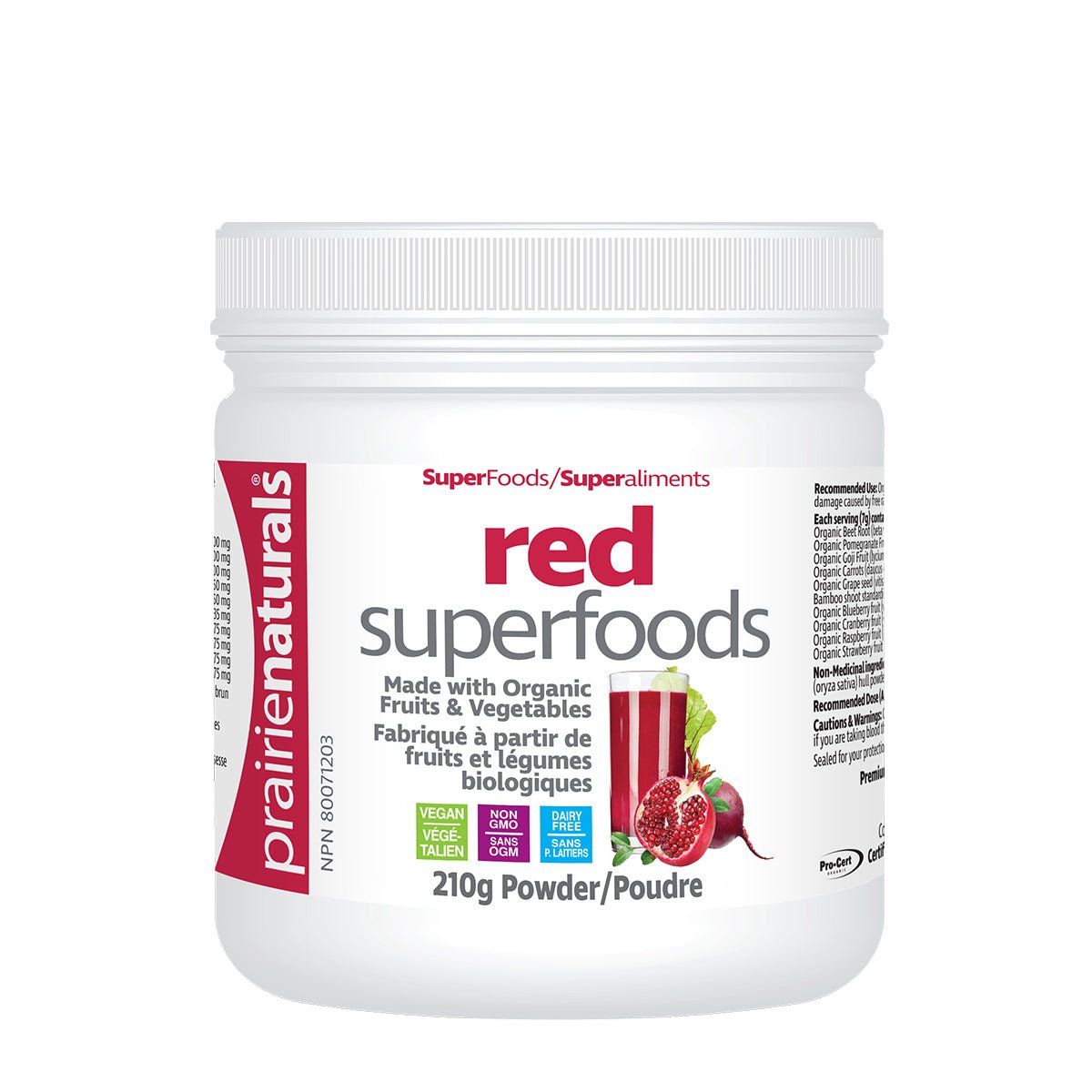 Prairie Naturals Organic Red Superfoods