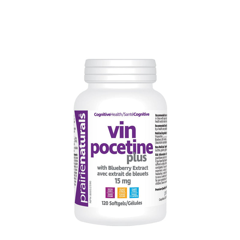 Prairie Naturals Vinpocetine Plus