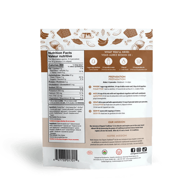 Organic Traditions Chocolate Pancake & Waffle Mix
