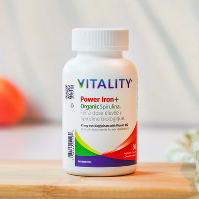 Vitality Products Power Iron + Organic Spirulina