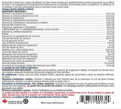 NFH Prenatal SAP Multivitamin